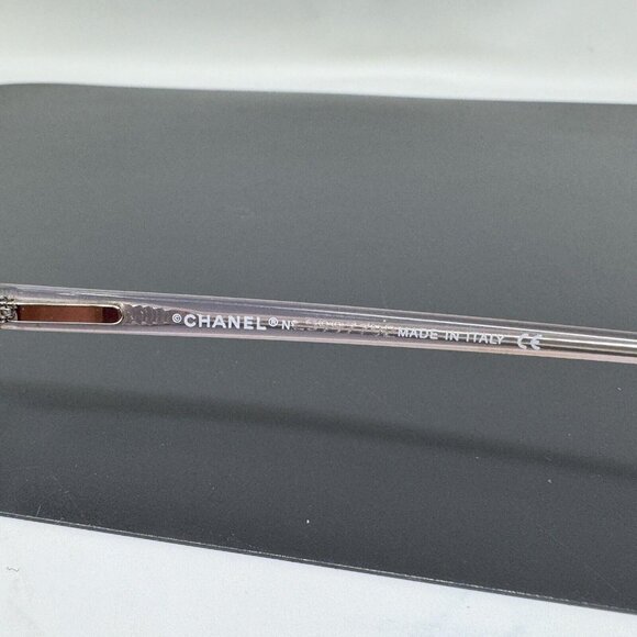 Vintage CHANEL Rimless Sunglasses 4069 C.225/90 Excellent Condition Pink Purple - Picture 5 of 16